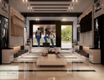 Thiết kế nội thất shop thời trang